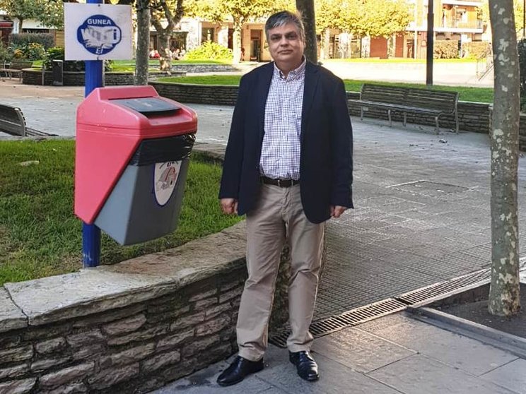Oscar Ríos, concejal de Salud Pública y Consumo en el Ayuntamiento de Erandio