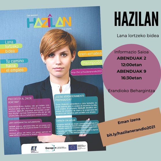 Cartel de la X edición del programa Hazilan